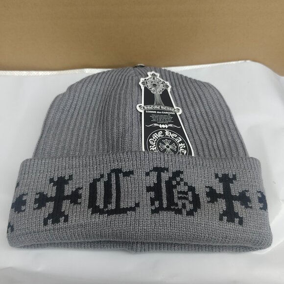NWT Chrome Hearts Knit Winter Hat - Picture 1 of 2